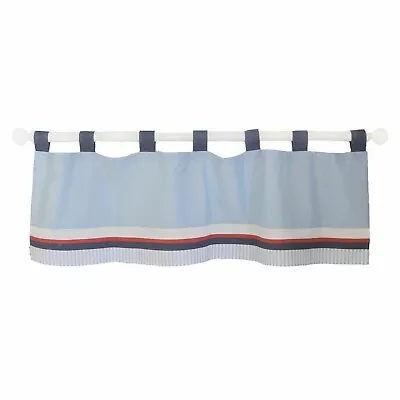 My Baby Sam First Mate Valance Curtain In Blue 52  X 14  • $12.49