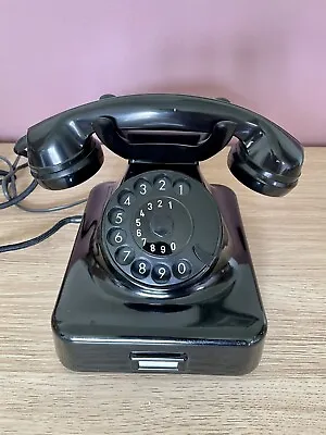 £70 • Buy Vintage Black Bakelite Telephone W48 Made In Germany