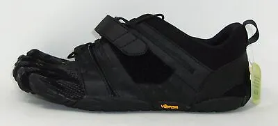 Vibram Mens FiveFingers V-Train 2.0 Shoes Black 43 EU/9.5-10 US - GENTLY USED • $95