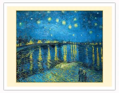 Starry Night Over The Rhone By Vincent Van Gogh 1888 • $14.98