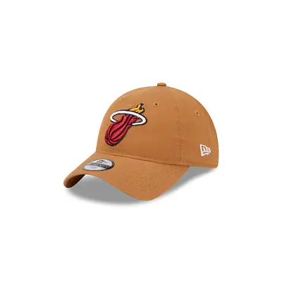 Youth Miami Heat New Era Light Bronze 9Twenty Adjustable Hat • $25.99