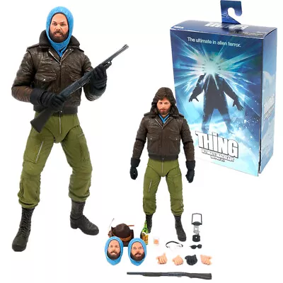 NECA Macready Ultimate The Thing Movie Model 18cm PVC Action Figure Toy Gift  • $62.99