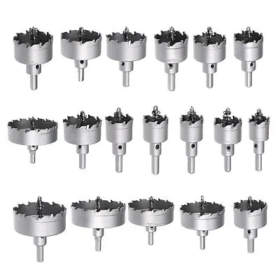 Carbide Tip TCT Hole Saw Cutter Drill Bit Set For Steel Metal Alloy 28-100mm • $16.36