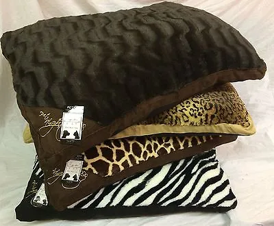 £10.99 • Buy New Luxury LARGE & Extra Large  Fur Dog Bed-Pet Washable Zipped Mattress Cushion