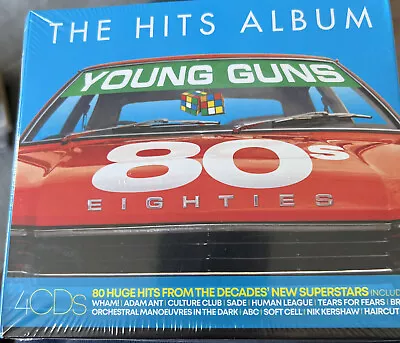 The Hits Album - 80s Young Guns - Wham! Culture Club Abc Bros - 4 Cds - New!! • £4.75