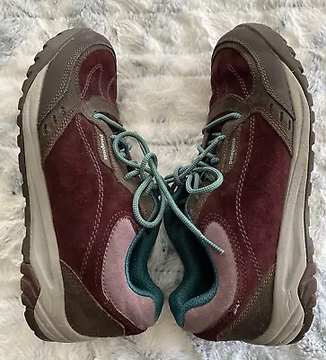 VTG Patagonia Women Performance Shoes 8.5 Wine Tasting Color Nice Tread • $49.95