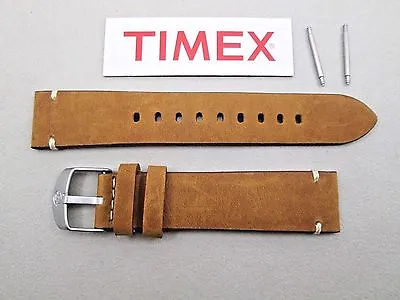 Genuine Timex Expedition Scout TW4B01800 Tan Camel Glove Leather Watch Band 20mm • $26.05