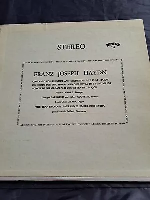 Franz Joseph Haydn Concerto For Trumpet And Orchestra In E Flat Major MHS-533 • $3.99