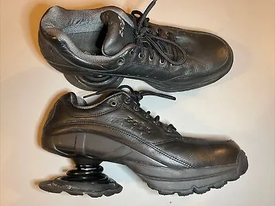 Z-Coil Black Orthopedic Steel ToeSpring Open Heel Coil Shoes Mens 12 • $59.87
