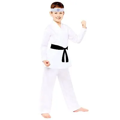 Ultimate Miyagi Do Karate Costume For Kids 10-12yrs • £19.59