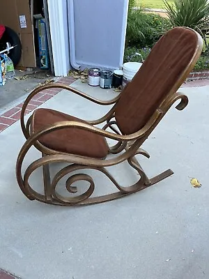 Antique Vintage Thonet Bentwood Rocking Chair • $250