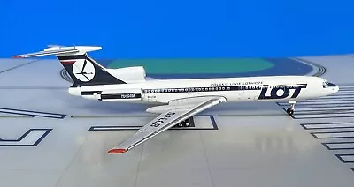 LOT Polish Tupolev TU-154M SP-LCB 1980s Colors 1/400 Scale Diacest Aeroclassics • $46.95