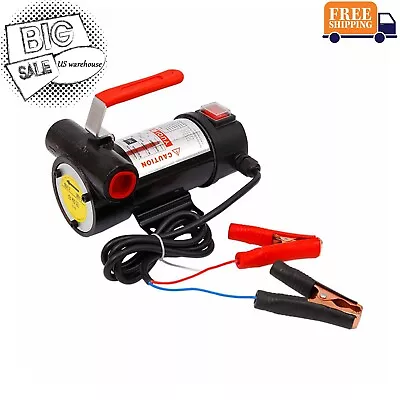 DC 12V 260W Electric Oil Diesel And Fuel Transfer Extractor Pump Motor For Car • $39.99