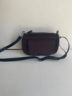 Vera Bradley Carson MINI Shoulder Bag In Blackberry Wine 24491-P36 NWT • $85