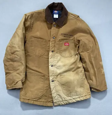 Dickies Blanket Lined Jacket Mens Medium Embroidered Faded Distressed Mexico • $99.85