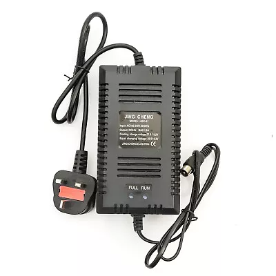 24v 24 Volt Battery Charger 1.5amp Lead Acid Electric Scooter Bike Male UK Plug • £11.99