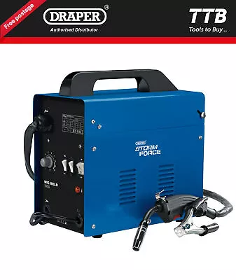 Draper Draper Storm Force Gasless MIG Welder 100A 63669 • £129.18