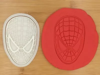 $10.96 • Buy Spiderman Head Cartoon Cookie Stamp Cutter Fondant Cake Biscuit Mould 