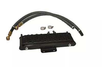 Pit Bike Engine Radiator Type Oil Cooler & Pipes For YX140 & Others • £32