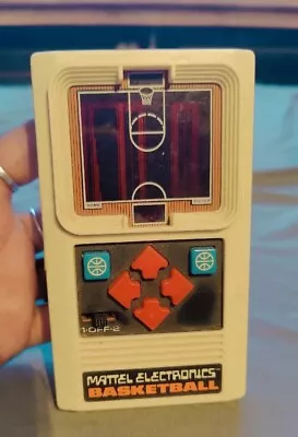 Vintage 1978 Mattel Electronics Basketball Handheld Game  • $20