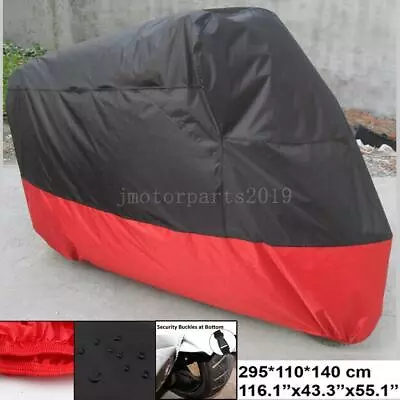 3XL Motorcycle  Cover For Kawasaki Vulcan 1700 VN1700 Voyager Nomad • $29.98