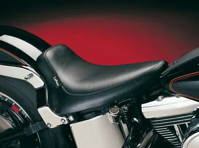 Le Pera LX-850 Silhouette Black Solo Driver Seat Harley '00-'05 FXST 00-07 FLST • $292.56