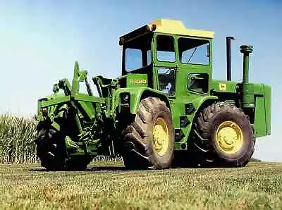 John Deere Model 8020  Tractor Poster Print 9 X 12  • $10.99