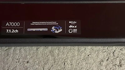 $525 • Buy Sony HT-A7000 7.1.2ch 500W Dolby Atmos Sound Bar Surround Sound Home Theater