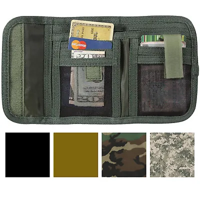 $13.99 • Buy Rothco Tactical Tri-Fold Wallet ID Heavy Duty Commando Camouflage