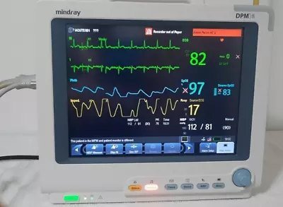 Mindray Dpm6 Patient Monitor Vital Signs System • $1700