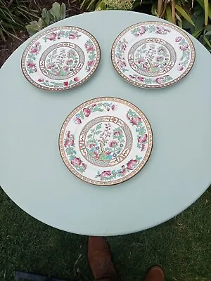 £10 • Buy Anchor China  England Indian Tree Pattern 3 Side Plates . 