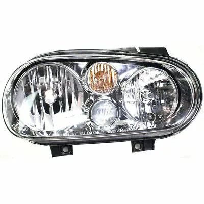 $217.35 • Buy Halogen Head Lamp Assembly Rh Fits Volkswagen Cabrio With Fog Lamps Vw2503114