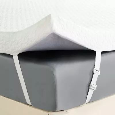 2''3''4'' Gel Memory Foam Mattress Topper Support Cooling Twin Full King Queen • $90.12