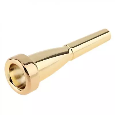 3C 5C 7C Gold Plated Metal Trumpet Mouthpiece Bullet Shape Replacement • $10.35