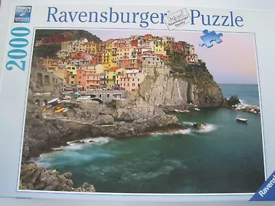 Ravensburger Puzzle 2000 Piece Cliff Houses Italy ?  • $19.97