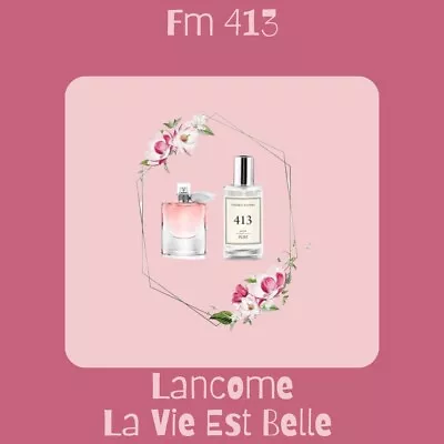 £9.50 • Buy FM 413 Pure Perfume For Her, Womans Fragrance BNIB 50 Ml Spray