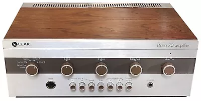 Vintage Leak Delta 70 Stereo Amplifier - Serviced • $600