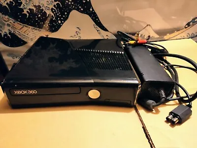 $45 • Buy Xbox 360 S Slim Console Model 1439 With Power Supply & Connectors Used Tested
