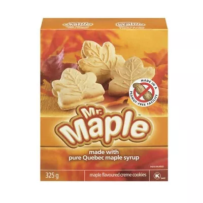 Mr. Maple Maple Flavoured Creme Cookies 325g/11.5 Oz. - {Imported From Canada} • $18.99