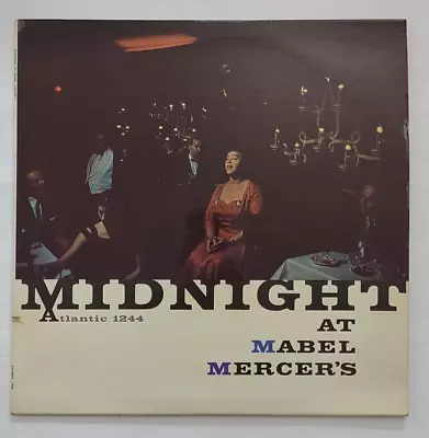 Midnight At Mabel Mercer's Vinyl Record Atlantic 1244 Tested Works • $9.99