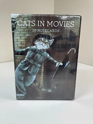 NEW Cats In Movies: Notecards 20 Cards By Susan Herbert Thames & Hudson Sealed • $75
