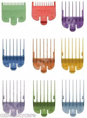 Wahl Colour Clipper Comb Attachment Guide #1/2 To #8(Senior/Super Taper/Magic) • $12.90