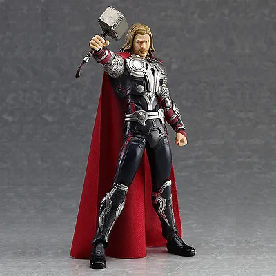 Marvel Movie The Avengers Theme Thor 7‘’ PVC Action Figure Collection Model Toy • £19.99