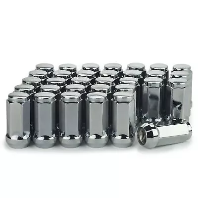 Set Of 32 Lug Nuts 1.9  Long Bulge Acorn 9/16-18 Chrome • $28.18