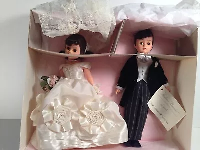 Madame Alexander 10  Set Of 2 Dolls JACKIE & JOHN Kennedy Wedding 20117 NIB • $129.99