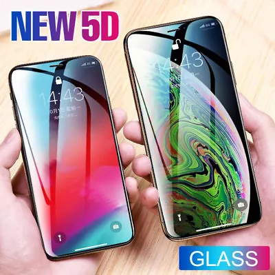 For IPhone X/XS XR IPhone XS Max TPU Flim  5D Tempered Glass Screen Protector • $3.25