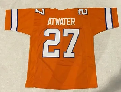 NEW  UNSIGNED CUSTOM Sewn Stitched STEVE ATWATER ORANGE Jersey - XL • $29.69