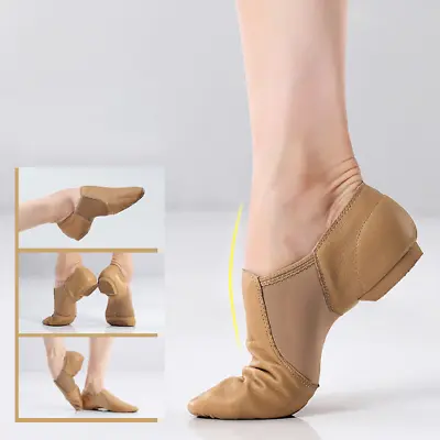 PU Leather Jazz Dance Shoes  Antiskid Sole Jazz Shoes High Quality Adults Dance • $45.38