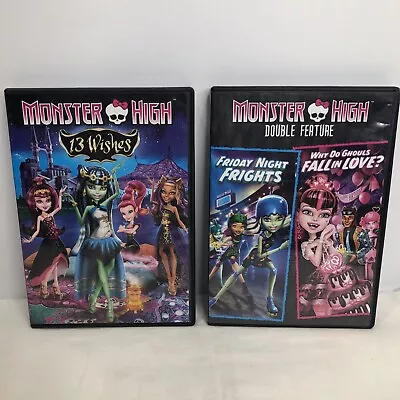 Monster High: Friday Night Frights / Why Do Ghouls Fall In Love? / 13 Wishes  • $6.99