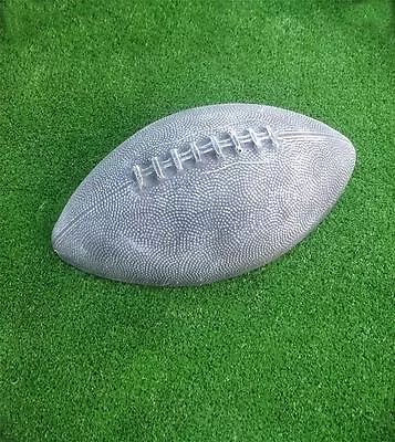 Football Rugby Ball Mould Garden Ornament Sign Plaque • $36.99